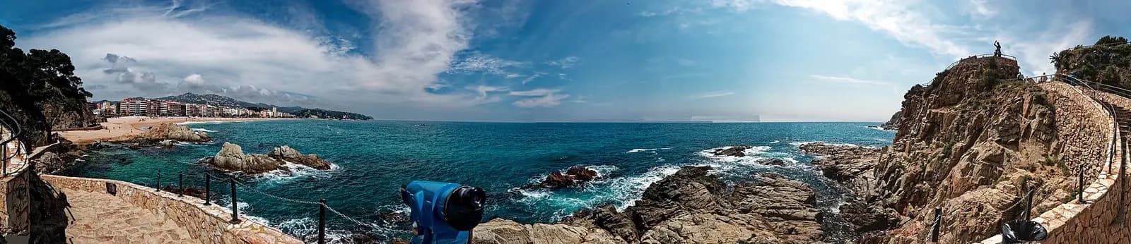 Felsige Buchten an der Costa Brava