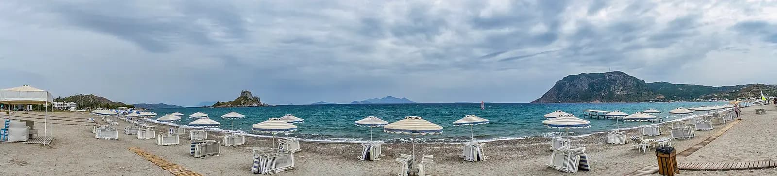 Palmenstrand auf Kos